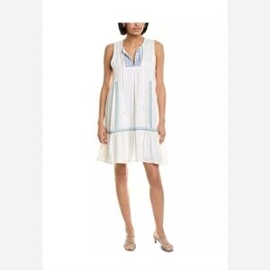 Hiho 100% Rayon Calypso Coastal Dress Size M, NWT
